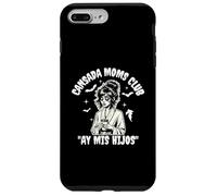 Divertido y aterrador Halloween Cansada Moms Club Mis Hijos Carcasa para iPhone 7 Plus/8 Plus