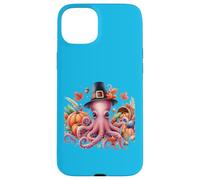 Divertido y caprichoso Octo-Peregrino de Acción de Gracias - Pulpo Carcasa para iPhone 15 Plus