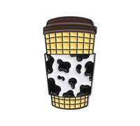 Divertido y extraño broche de copa de dibujos animados de aleación de alta calidad, accesorio único ideal para personalizar cualquier atuendo, broche individualizado, talla única, como se describe