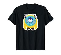 Divertido y Lindo Monstruo Feliz Risa diseño ama abrazar Camiseta gráfica económica