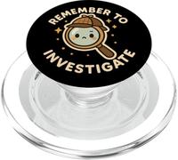 Divertido y Lindo Personaje Recuerda investigar PopSockets PopGrip para MagSafe