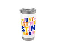 Divertido y sarcástico, Just Let Me STIM, Concientización sobre el autismo, niños Vaso térmico de acero inoxidable de doble pared