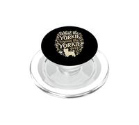 Divertido Yorkie Dog Mom Dad Yorkshire Terrier Lover PopSockets PopGrip para MagSafe