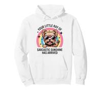 Divertido Yorkshire Terrier Tiny Boss Actitud Sarcástica Perro Mamá Sudadera con Capucha