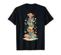 Divertido Yorkshire Terrier Vacaciones de Verano Familia Mujeres Hombres Camiseta