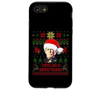 Divertido Zachary Presidente Taylor Feo suéter de Navidad Invierno Carcasa para iPhone SE (2020) / 7/8