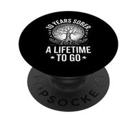 Divertidos 10 años Sobrio, Toda una Vida para Decir PopSockets PopGrip Adhesivo