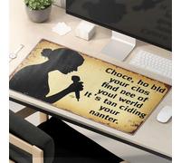 Divertidos accesorios de escritorio para el trabajo, elige qué tan audaz encuentra tu clase a la gente de tu mundo. Es un futuro emocionante. Alfombrilla de mouse grande para escritorio