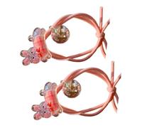 Divertidos accesorios moldeados de animales para el pelo femenino, conjuntos flexibles permanentes para niños, poseedores antideslizantes con adorable gato, lagomorfo, elefante, guarniciones de pelo