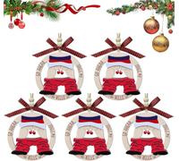 Divertidos adornos de Navidad ofensivos 2025 para colgar, campanas de trineo de Navidad sucias de Papá Noel, Go Ahead Jingle My Bells - Regalos de intercambio de bromas para adultos - Bolas feas de