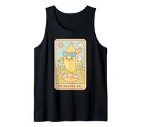 Divertidos amantes de la fruta del plátano aficionados al deporte Kawaii Hombres Mujeres Niños Camiseta sin Mangas