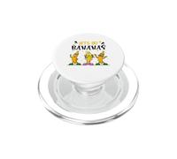 Divertidos Amantes de Let's Go Banana Summer Banana Fruit Squad PopSockets PopGrip para MagSafe