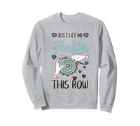 Divertidos Amantes del Hilo de Tejer de Ganchillo Sudadera