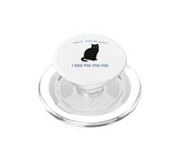 Divertidos Amantes felinos Dile a tu Gato Que Dije Psh-Psh-Psh PopSockets PopGrip para MagSafe