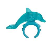 Divertidos anillos acrílicos divididos, accesorios de moda apilables de moda, joyería única para adolescentes, accesorio de moda