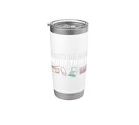 Divertidos años 70 y 80 No tengo ni idea de qué es esto retro Vaso térmico de acero inoxidable de doble pared