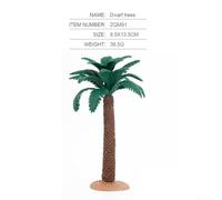Divertidos árboles de simulación para decoraciones de jardín y experiencias de juego aptas para niños (árbol enano)