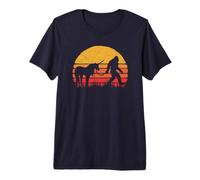 Divertidos Bigfoot/Sasquatch y Unicorn: ¡Leyendas! Camiseta Premium