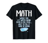 Divertidos cálculos matemáticos Álgebra Profesor de matemáticas Club de matemáticas Camiseta
