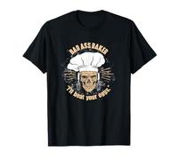 Divertidos Chefs de panadería Badass Camiseta