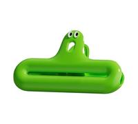 Divertidos clips de chips: mangos de alimentos domésticos de acero inoxidable | Clips de sellado de frescura de aperitivos ABS con agujero, accesorios de almacenamiento de cocina, resorte elástico