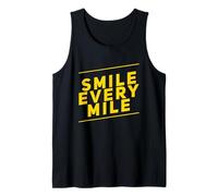 Divertidos Corredores de maratón Smile Every Mile Track Runners Camiseta sin Mangas