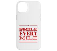 Divertidos Corredores de maratón Smile Every Mile Track Runners Carcasa para iPhone 14 Plus