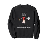 Divertidos crucigramas para Mujeres, Regalos para niñas Sudadera