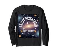 Divertidos cuerpos astronómicos como Objetos Brillantes Manga Larga