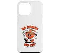 Divertidos dibujos animados de No Ramen No Cry con forma de baile retro Carcasa para iPhone 13 Pro Max