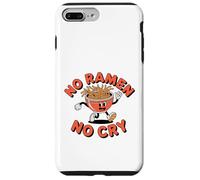 Divertidos dibujos animados de No Ramen No Cry con forma de baile retro Carcasa para iPhone 7 Plus/8 Plus