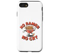 Divertidos dibujos animados de No Ramen No Cry con forma de baile retro Carcasa para iPhone SE (2020) / 7 / 8