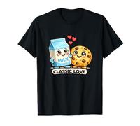 Divertidos Enamorados clásicos de Milk and Cookie Camiseta