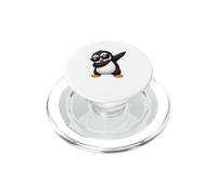 Divertidos Gafas de Sol con diseño de pingüino PopSockets PopGrip para MagSafe