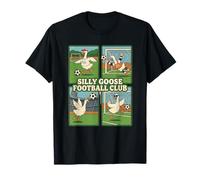 Divertidos Gansos Gansos Jugando a los fanáticos del Club de fútbol Camiseta
