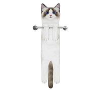 Divertidos Gatos Toallas de Mano Suspendible- Decoración Gato Baño Cocina - Toalla Absorbente Animal Regalos Navidad Cumpleaños Amigo Invisible-Regalos Originales Graciosos Mujer Amantes de Los Gatos
