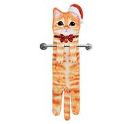 Divertidos Gatos Toallas de Mano Suspendible- Decoración Gato Baño Cocina - Toalla Absorbente Animal Regalos Navidad Cumpleaños Amigo Invisible-Regalos Originales Graciosos Mujer Amantes de Los Gatos