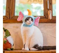Divertidos gorros de invierno para gatos, gorros suaves para mascotas pequeñas, sombrero de pingüino para gato, cachorro, perro, fiesta, disfraz, accesorio para la cabeza, colocación diaria,
