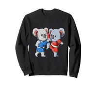 Divertidos Koalas de Muay Thai Kickboxing y Boxeo Tailandés Sudadera