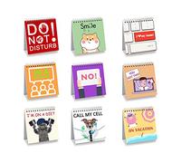 Divertidos letreros de escritorio, 30 mensajes divertidos diferentes para regalos de oficina, accesorios de escritorio perfectos, un regalo para colegas, día de la madre, día del padre, Navidad (4.7 x