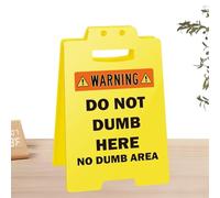 Divertidos letreros de escritorio, adornos de advertencia de seguridad en miniatura, letrero de escritorio humorístico de ABS, decoración divertida para compañeros de trabajo y compañeros de equipo