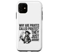Divertidos loros de broma pirata para amantes del mar y humor náutico Carcasa para iPhone 11