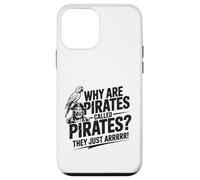 Divertidos loros de broma pirata para amantes del mar y humor náutico Carcasa para iPhone 12 mini