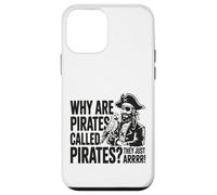 Divertidos loros de broma pirata para amantes del mar y humor náutico Carcasa para iPhone 12 mini