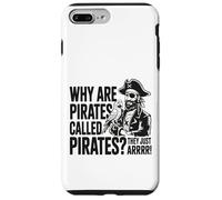 Divertidos loros de broma pirata para amantes del mar y humor náutico Carcasa para iPhone 7 Plus/8 Plus
