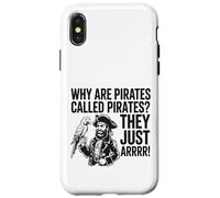 Divertidos loros de broma pirata para amantes del mar y humor náutico Carcasa para iPhone X/XS
