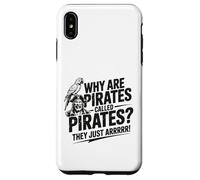 Divertidos loros de broma pirata para amantes del mar y humor náutico Carcasa para iPhone XS Max