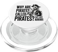Divertidos loros de broma pirata para amantes del mar y humor náutico PopSockets PopGrip para MagSafe