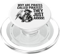 Divertidos loros de broma pirata para amantes del mar y humor náutico PopSockets PopGrip para MagSafe