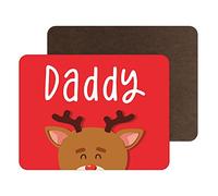 Divertidos manteles Individuales de Navidad | Alfombra de Lugar de Comida tapete de Mesa de vajilla | Papi | Divertido Accesorio de Mesa de Broma | PM6